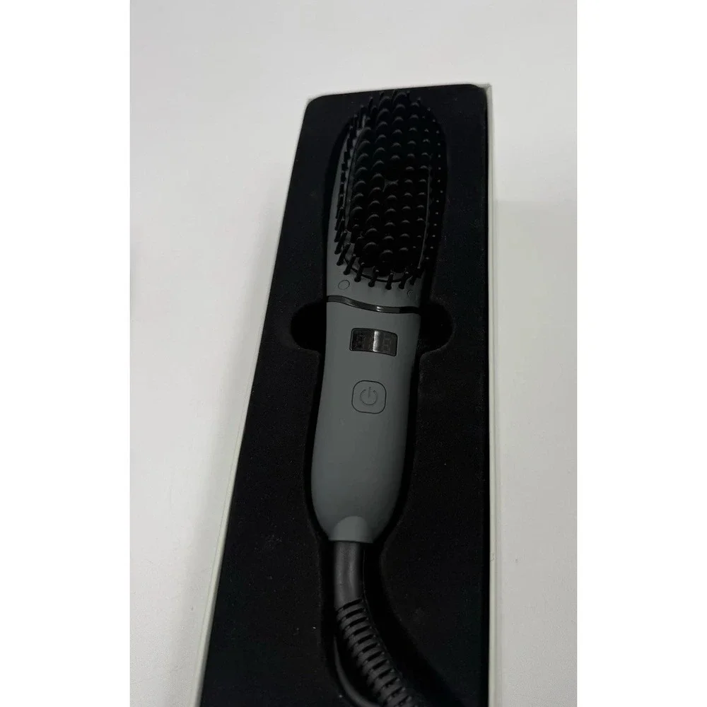Aberlite EDC Premium‎ Beard Straightener & Hair Brush Men Professional Straight